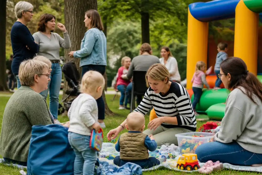 Team Onthaalouders Dendermonde viert 45-jarig bestaan met familiedag