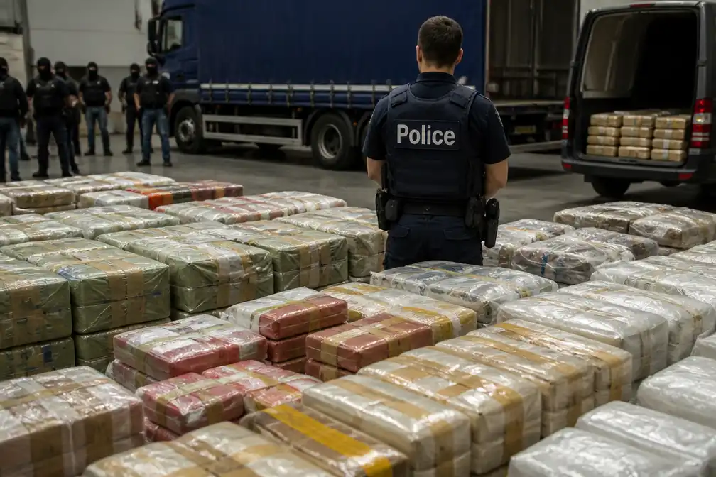 Operatie Atlas Nexus onder Belgische leiding: 490 arrestaties en circa 157 ton drugs