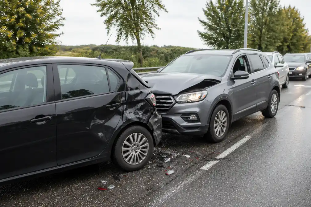 Twee bestuurders lichtgewond bij kop-staartaanrijding op N70 in Sint-Niklaas