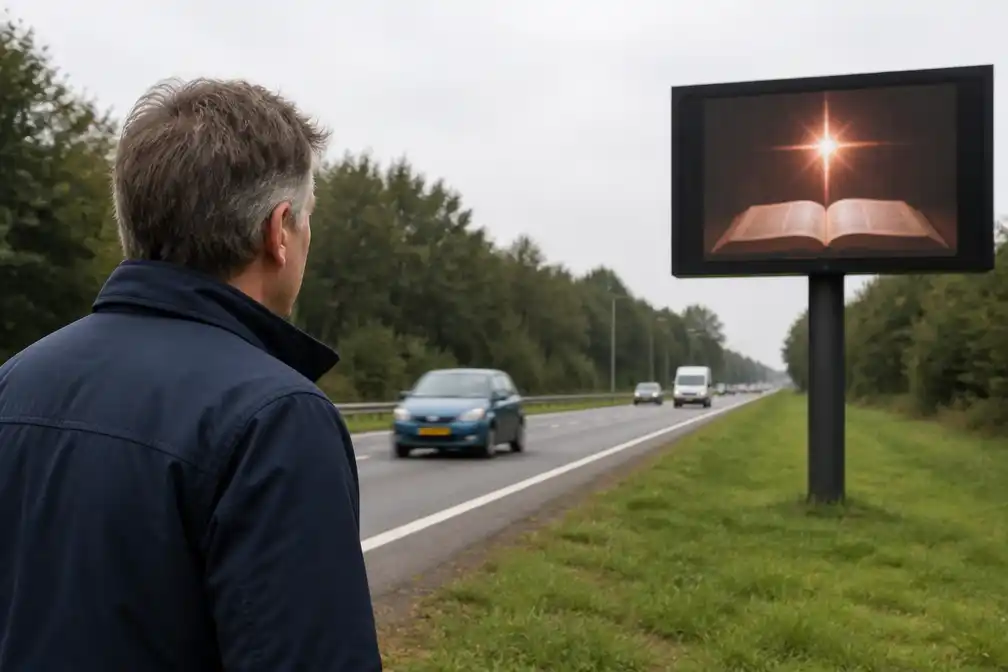 Inwoner Putten naar rechter nadat bezwaar tegen ledscherm is afgewezen