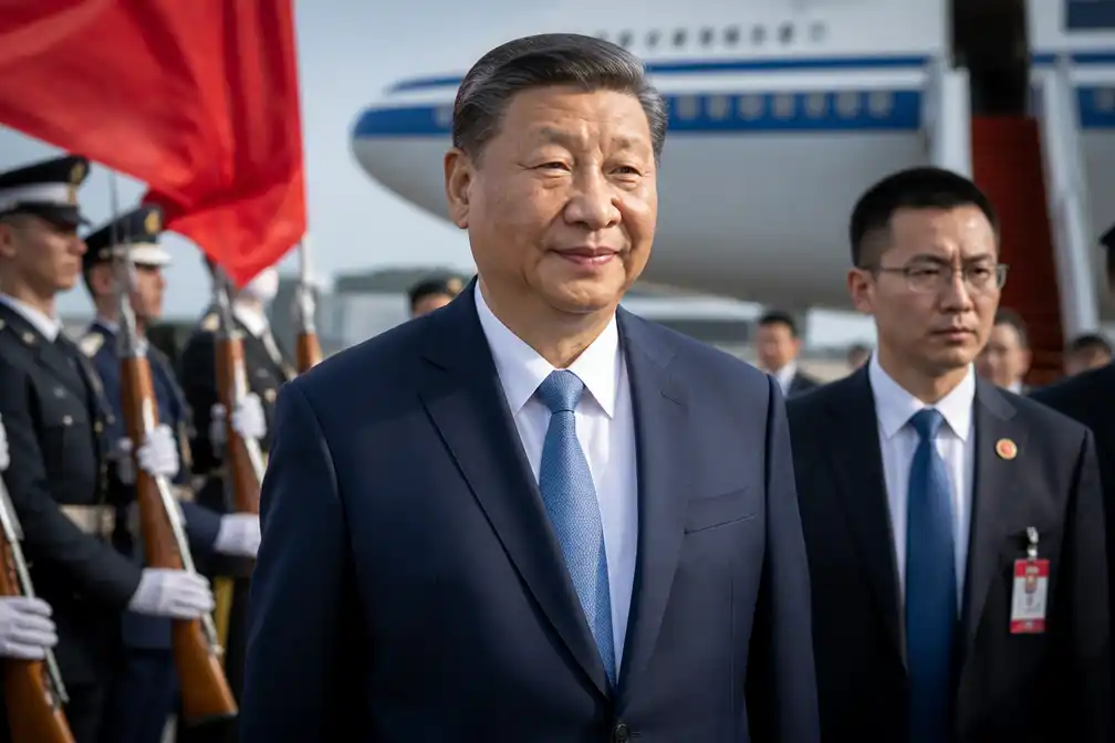 Xi Jinping begint in de VS aan gesprekken met Trump over AI en handel