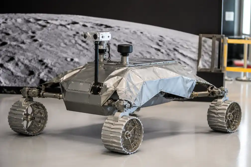 Eerste Belgische maanwagen LUVMI-M vertrekt begin 2029 naar de maan
