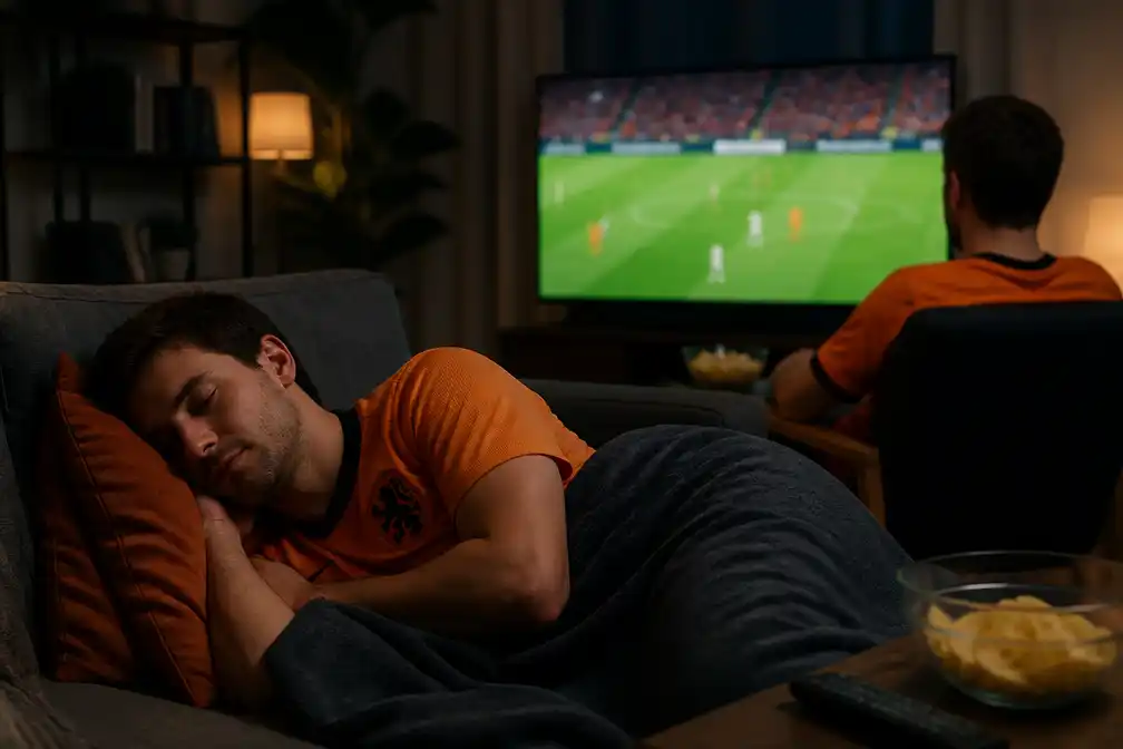 Nederland-Tunesië om middernacht op WK zorgt voor slaapdilemma