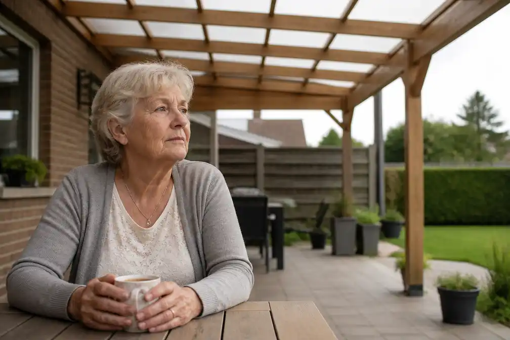 Nelly (74) bouwt overkapping van erfenis, maar vergeet stap en betaalt 700 euro extra