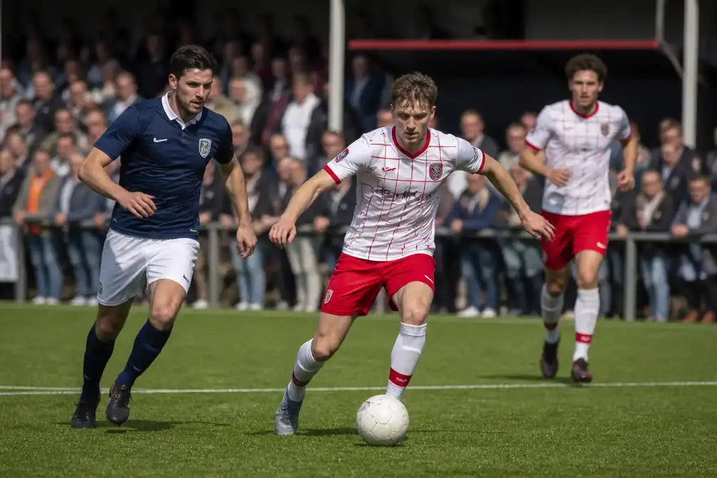 Kozakken Boys blijft steken op 1-1 tegen Koninklijke HFC