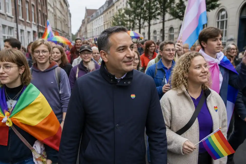 Zo'n 2.000 deelnemers aan derde Leuven Pride, in teken van veiligheid