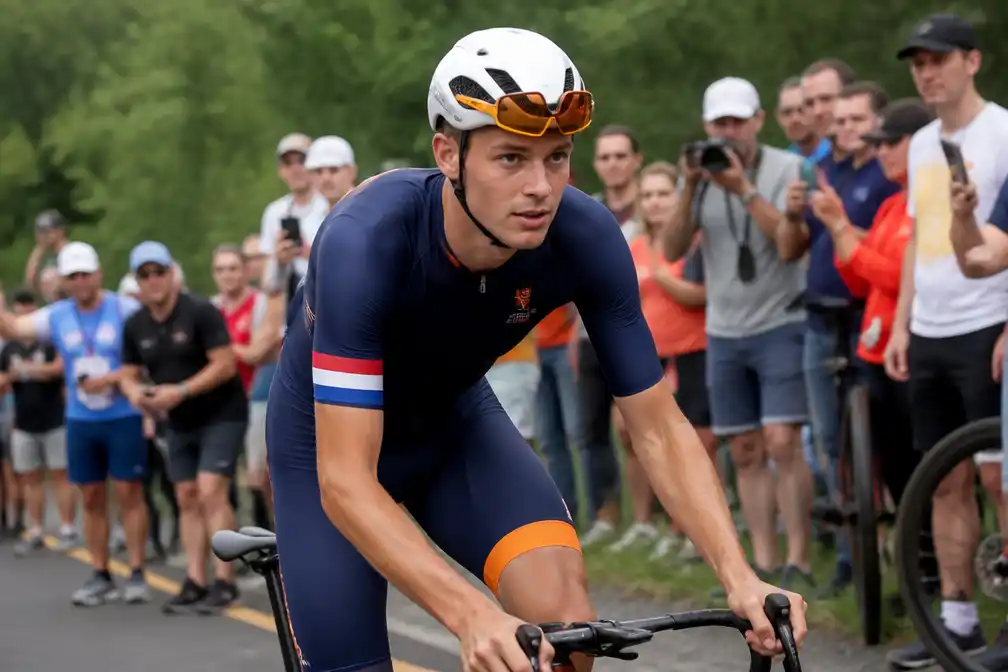 Van der Poel jaagt in Montréal op WK-goud na solo van 174 kilometer