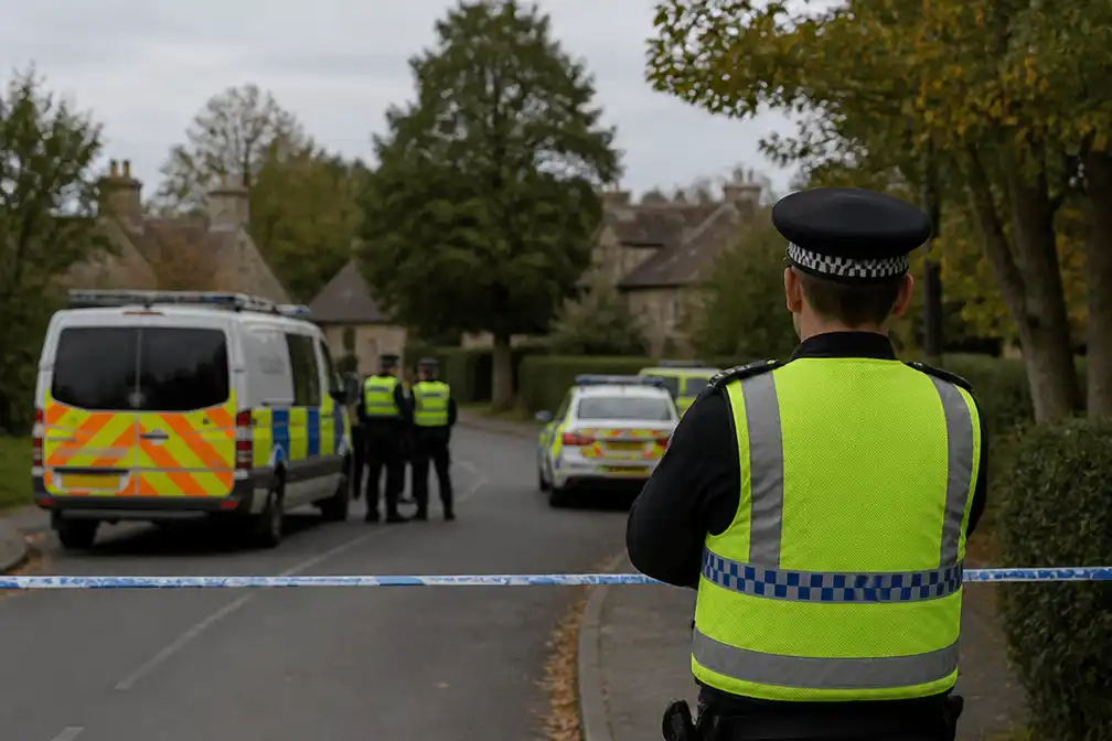 Groot incident bij RAF Fairford: aanhoudingen en evacuaties in Whelford