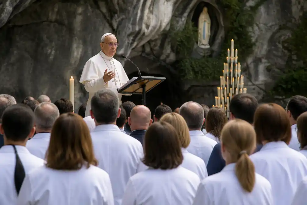 Paus Leo XIV veroordeelt euthanasie in Lourdes na nieuwe Franse wet