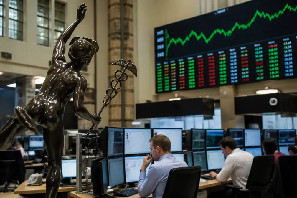 AEX begint beursweek iets hoger, olieprijzen lopen op