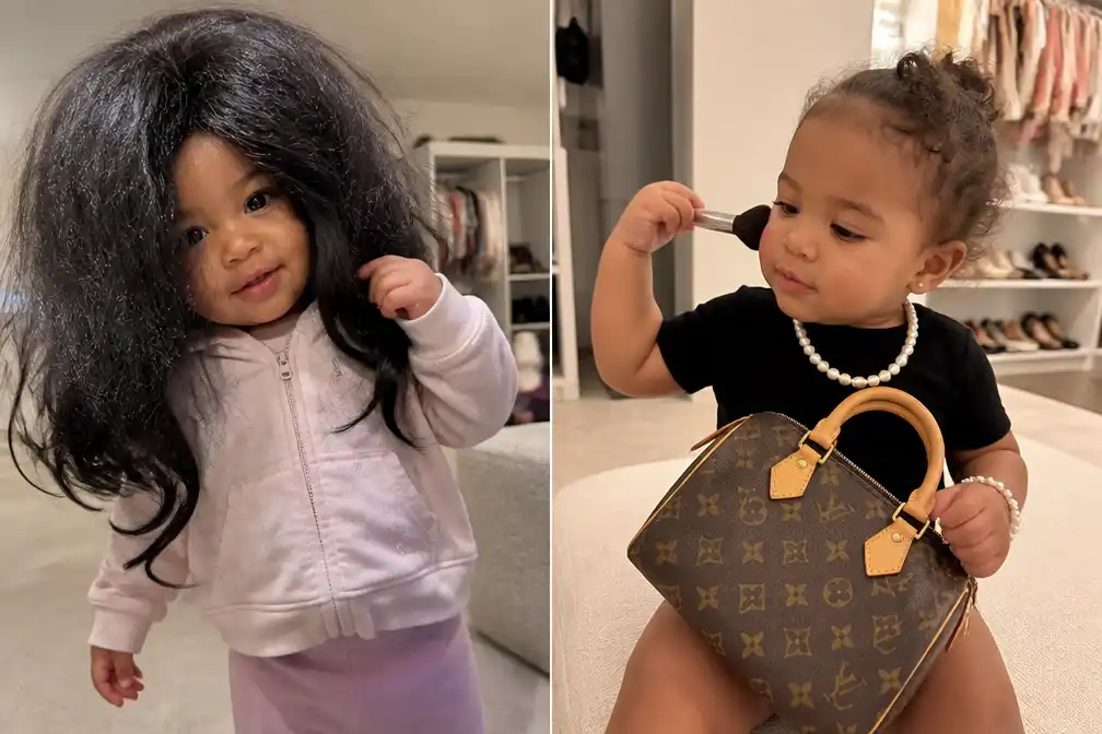Rihanna deelt speelse foto's en video's van dochter Rocki (1)