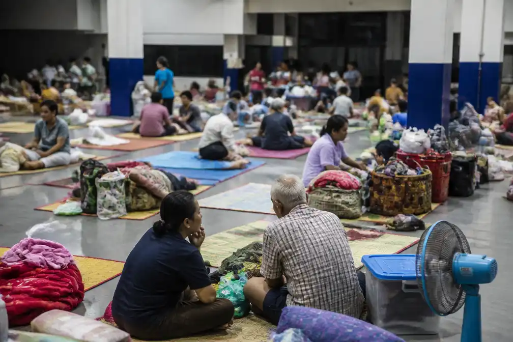 Bijna 6.000 mensen in noodopvang Bangkok na ernstig noodweer