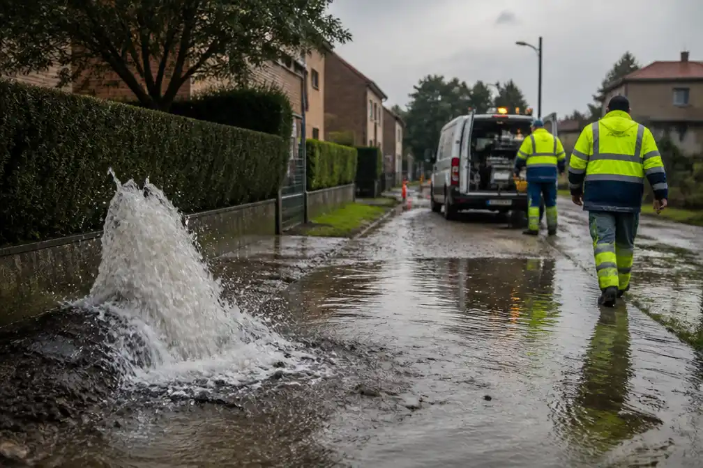 Waterlek in Wellen: duizenden gezinnen in Wellen en Borgloon zonder leidingwater