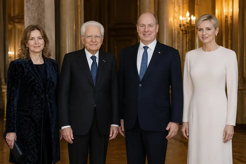 Monaco publiceert programma staatsbezoek Italiaanse president Mattarella