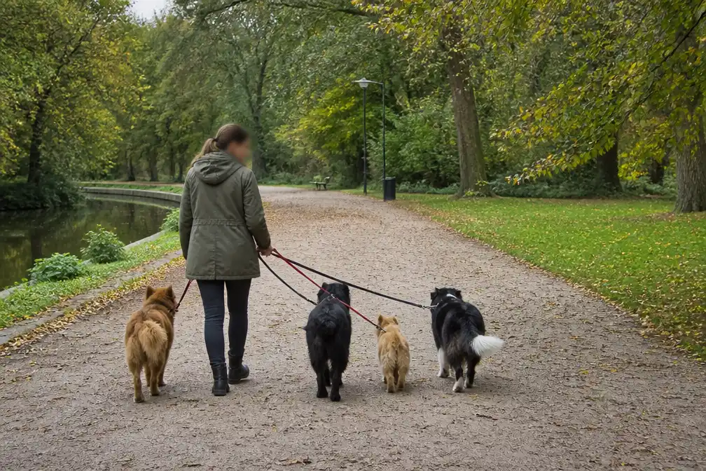 Politie onderzoekt dood van vier honden na wandeling in Schiedamse park De Plantage