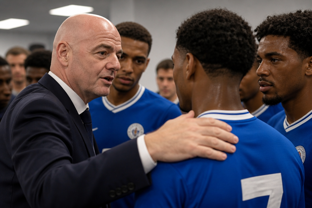 FIFA-voorzitter Infantino roemt WK-prestatie van Curaçao
