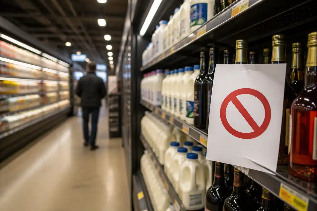 Amerikaans verbod op Canadese zuivel en alcohol van kracht