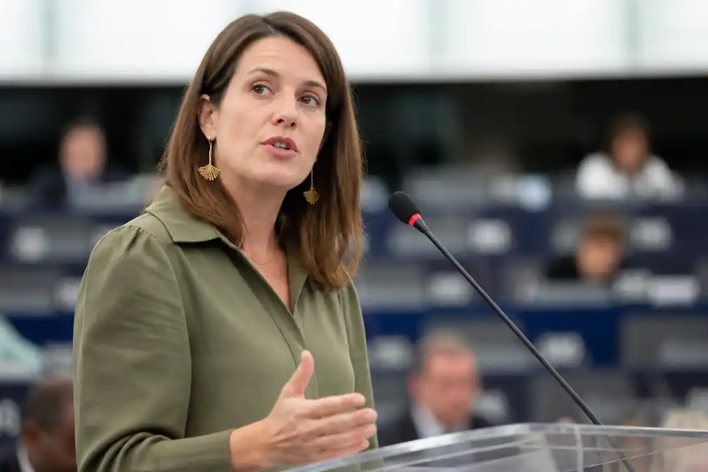 Sara Matthieu kandideert als covoorzitter van groene fractie in Europees Parlement