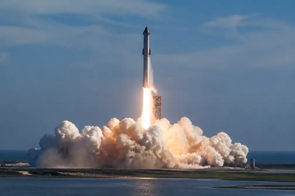 SpaceX bereikt met Starship voor het eerst een baan om de aarde