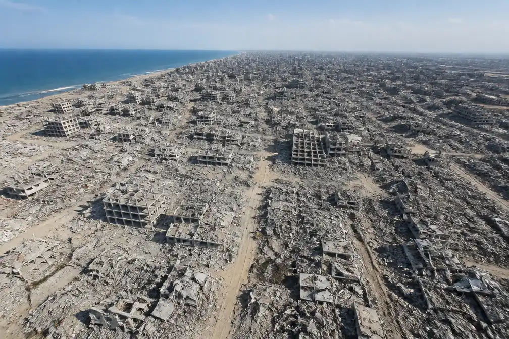 Satellietbeelden tonen omvang van verwoesting in Gaza