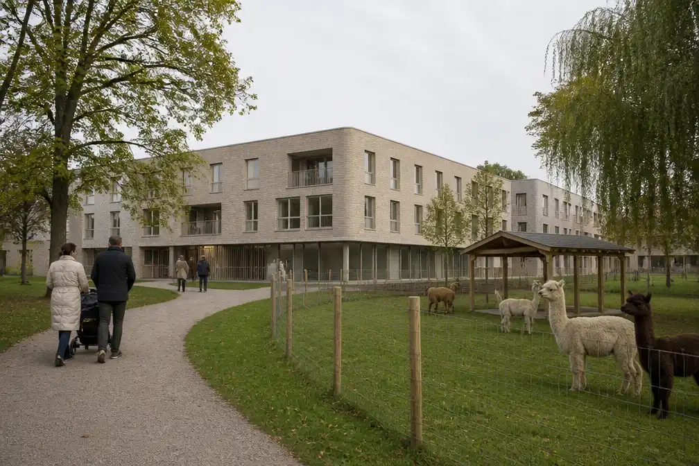 Brugge keurt woonproject van vzw Viro met alpaca's en belevingstuin goed