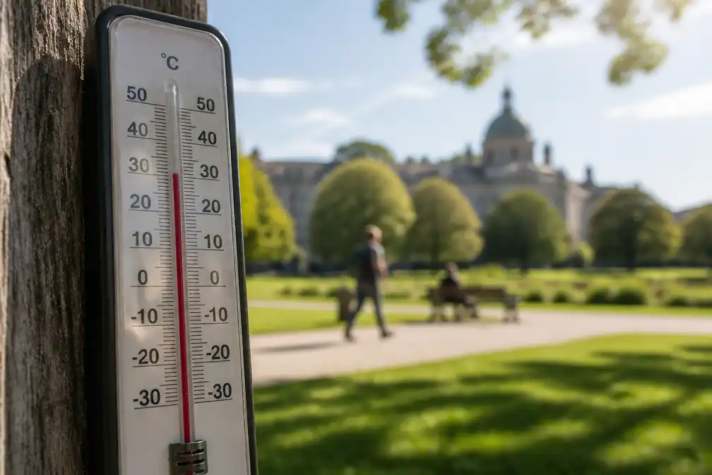 Ukkel meet 27,6 graden en breekt dagrecord uit 2011