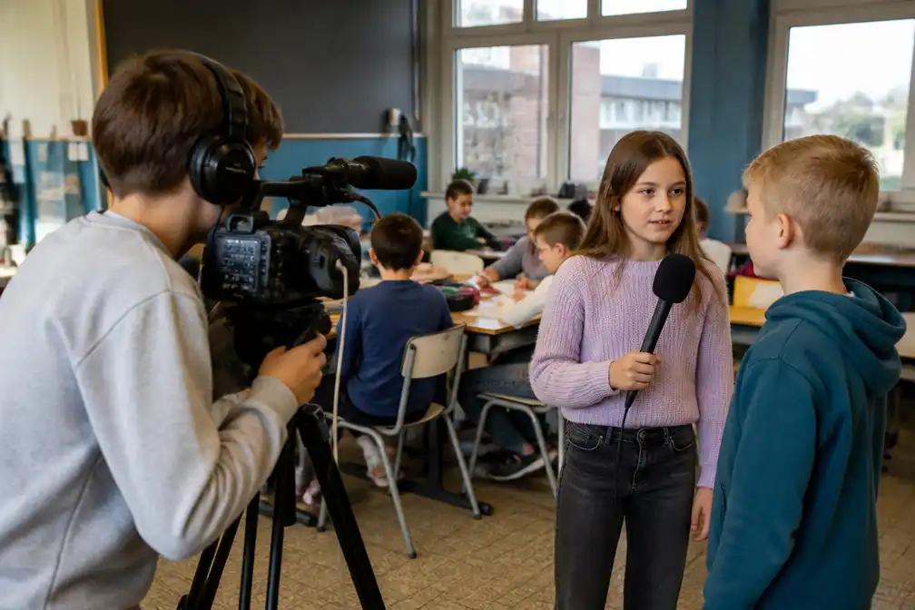 Karrewiet blikt reportage in op Vrije Basisschool Herdersem