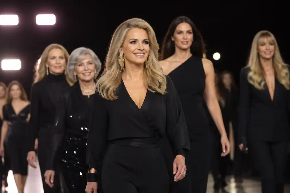 Chantal Janzen maakte geen foto's met sterren bij L'Oréal-show in Parijs