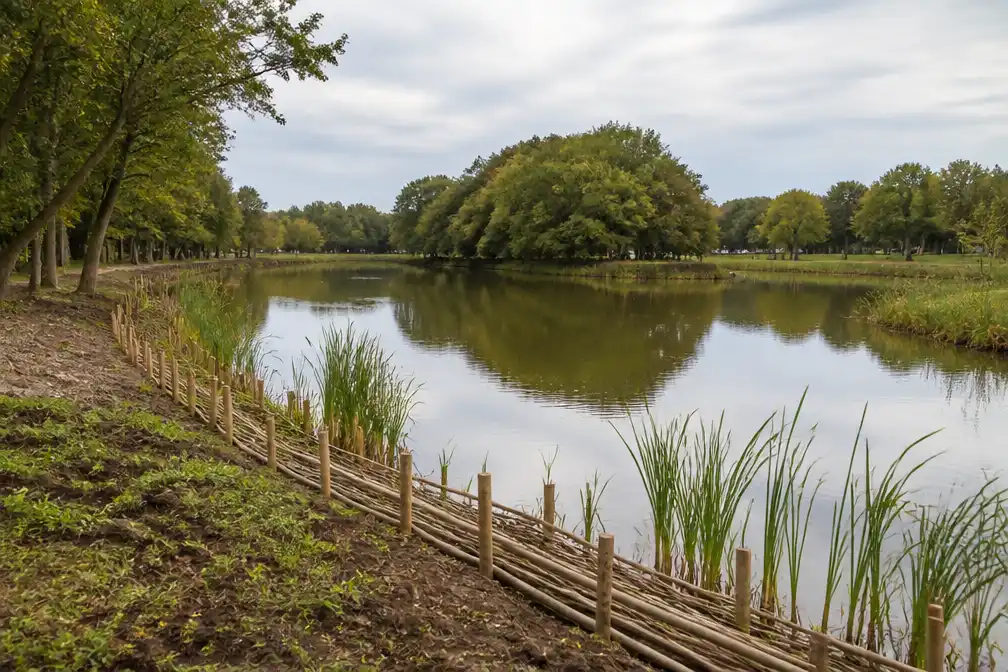 Bilzen start omgevingswerken aan vijver van Katteberg bij De Kimpel