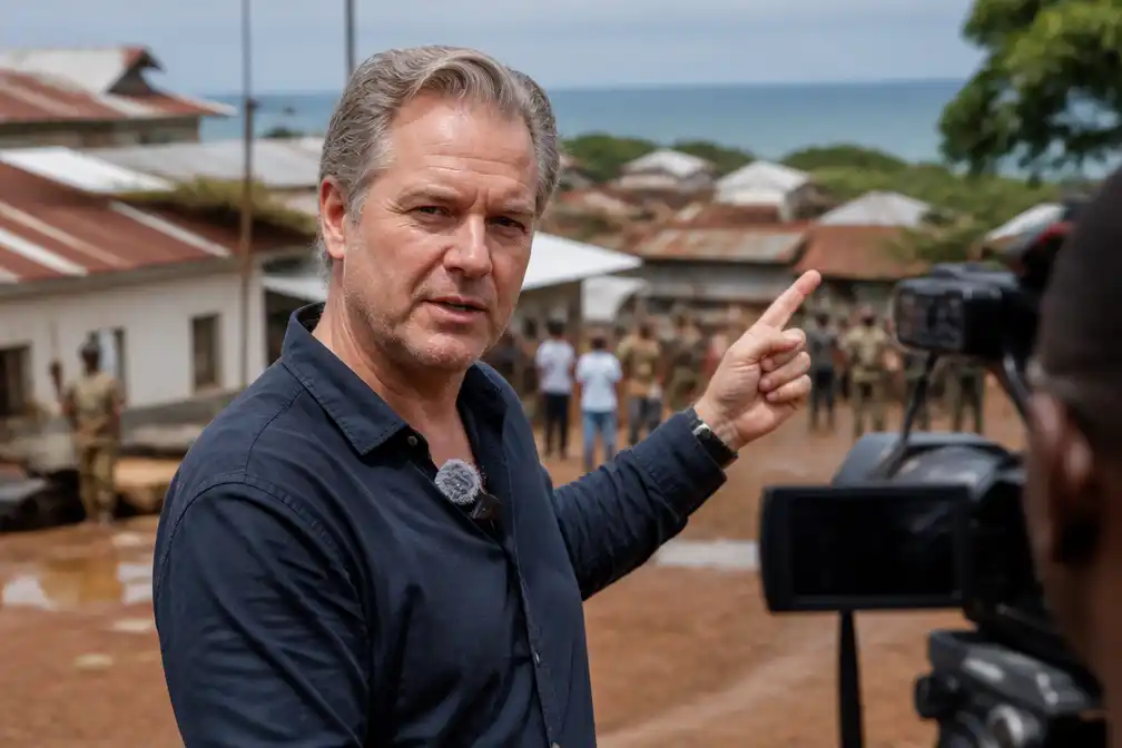 Minister Van Weel steekt middelvinger op naar 'Bolle Jos' en verschijnt op tv in Sierra Leone