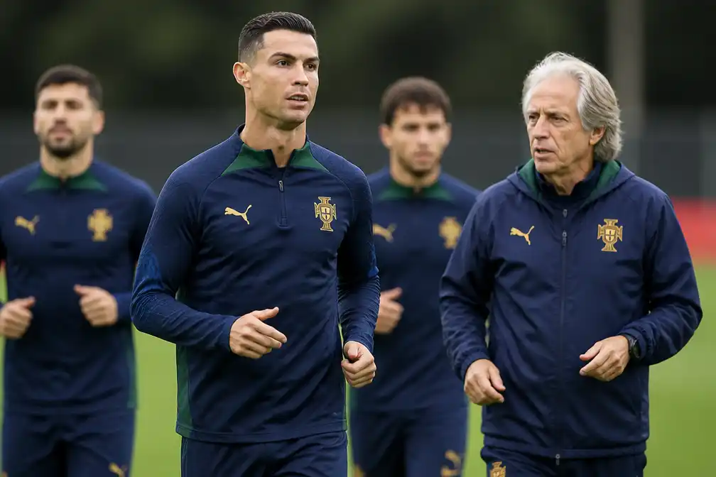 Ronaldo in gesprek met Portugal na bankzittersrol, coach ontkent breuk