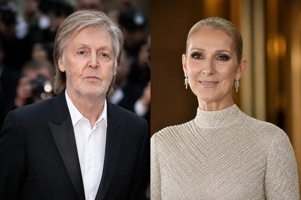 Paul McCartney 'omvergeblazen' door Céline Dion bij film High In The Clouds
