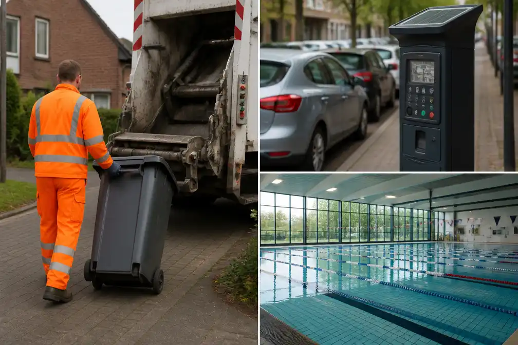 Emmen verhoogt tarieven voor afval, parkeren en zwemmen vanwege bezuinigingen