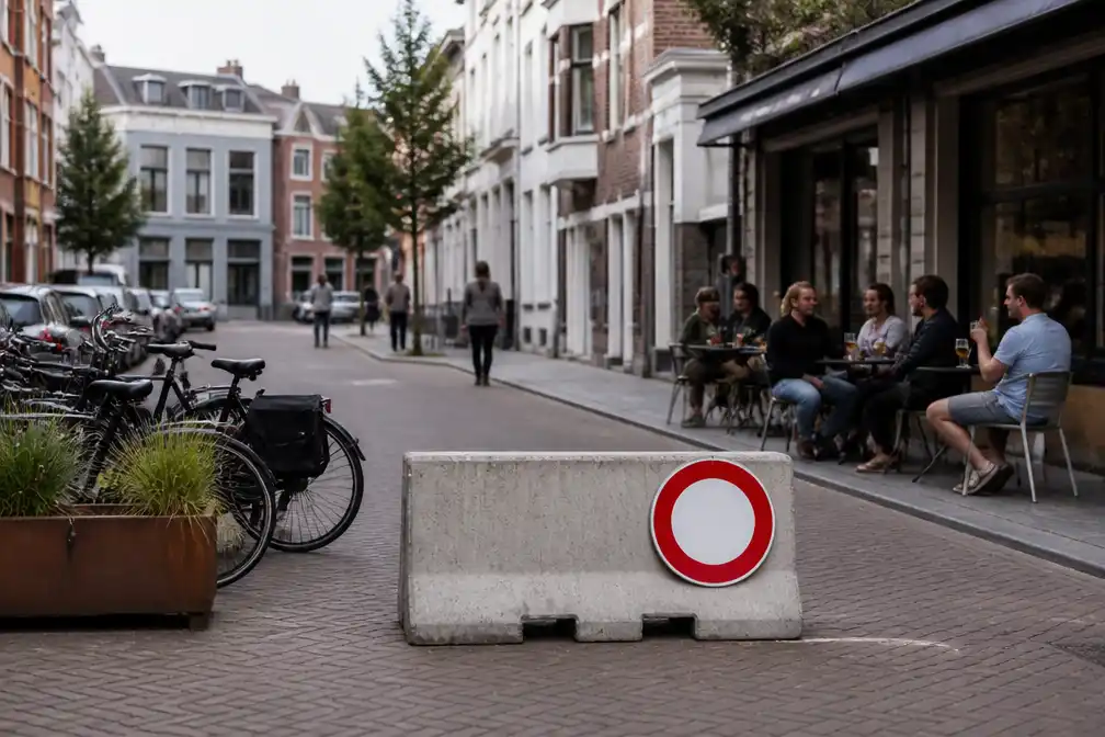 Experiment met afgesloten straat in Gent teruggedraaid na klachten over nachtlawaai