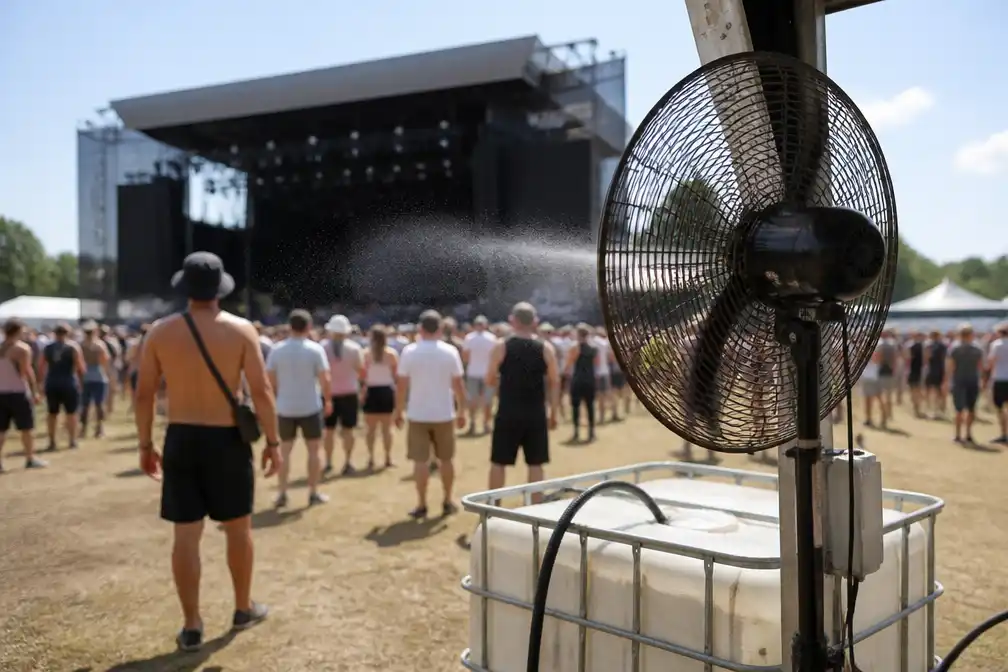 Spoorpark Live schrapt vrijdagshow wegens extreme hitte en code rood
