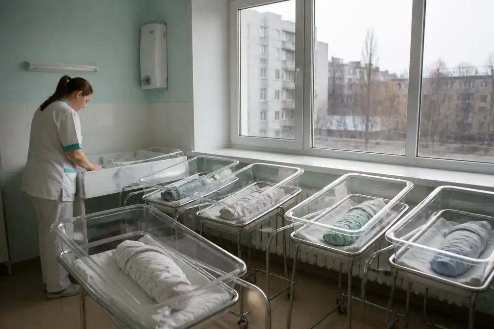 Oorlog in Oekraïne doet geboortes fors dalen, kraamkliniek Charkiv ziet terugloop