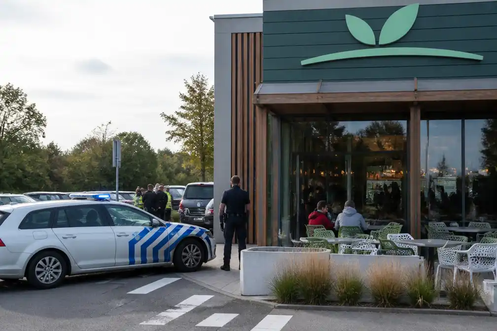 Lichtgewonde bij steekpartij in Lunch Garden in Borsbeek