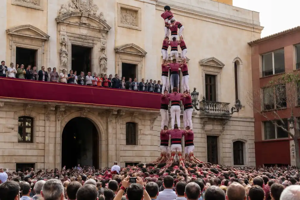 Tarragona houdt jaarlijks spektakel met menselijke torens