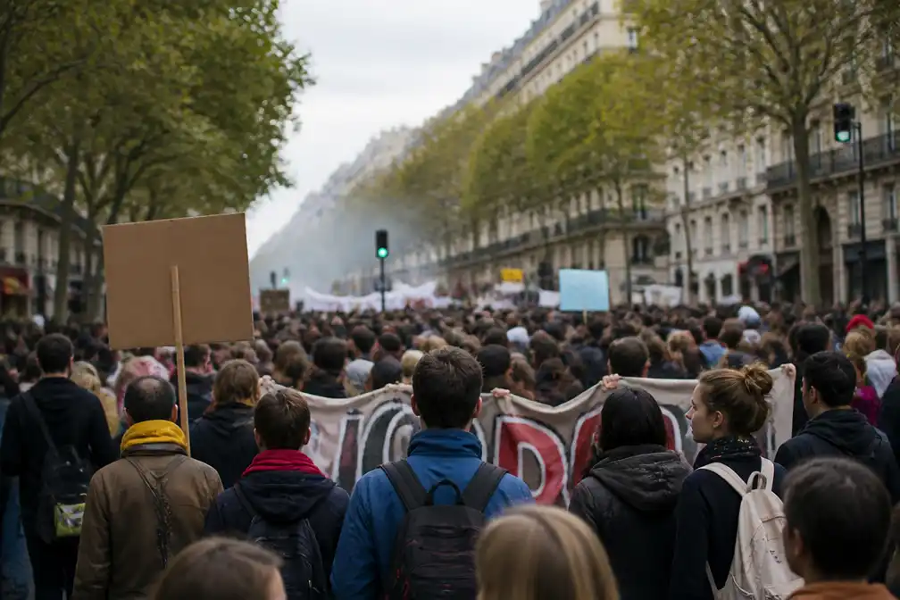 Frankrijk bereidt zich voor op landelijke stakingen nu schoolprotesten groeien