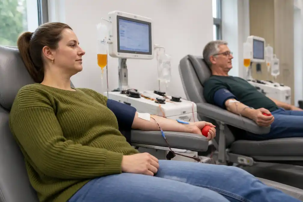 Rode Kruis opent tweede plasmacentrum van Vlaanderen in ziekenhuis Ieper