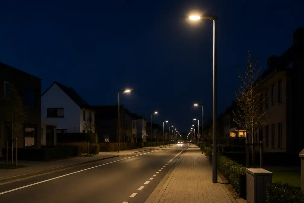Lede laat straatverlichting 's nachts branden en schakelt over op slim dimmen