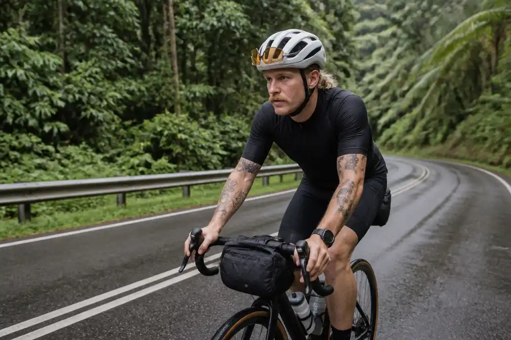 Bottas fietst ruim 419 kilometer van Maleisië naar Singapore