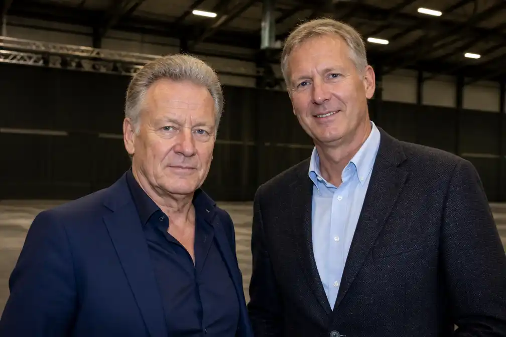 Dick Maas en Gert Verhulst vertrouwen elkaar bij Flodder De Musical