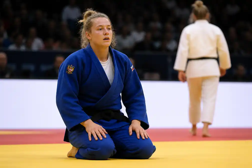 Van Heemst verliest strijd om brons bij WK-debuut in Bakoe