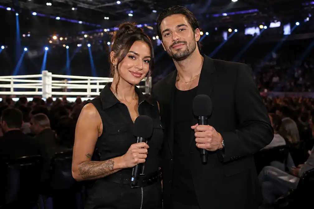 Monica Geuze en Valerio Zeno presenteren nieuw seizoen Boxing Stars