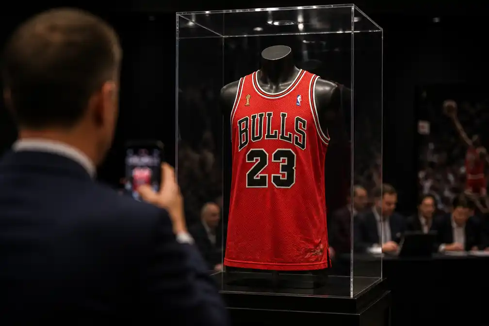 Shirt van Michael Jordan uit NBA-finale 1998 brengt recordbedrag van 14 miljoen dollar op