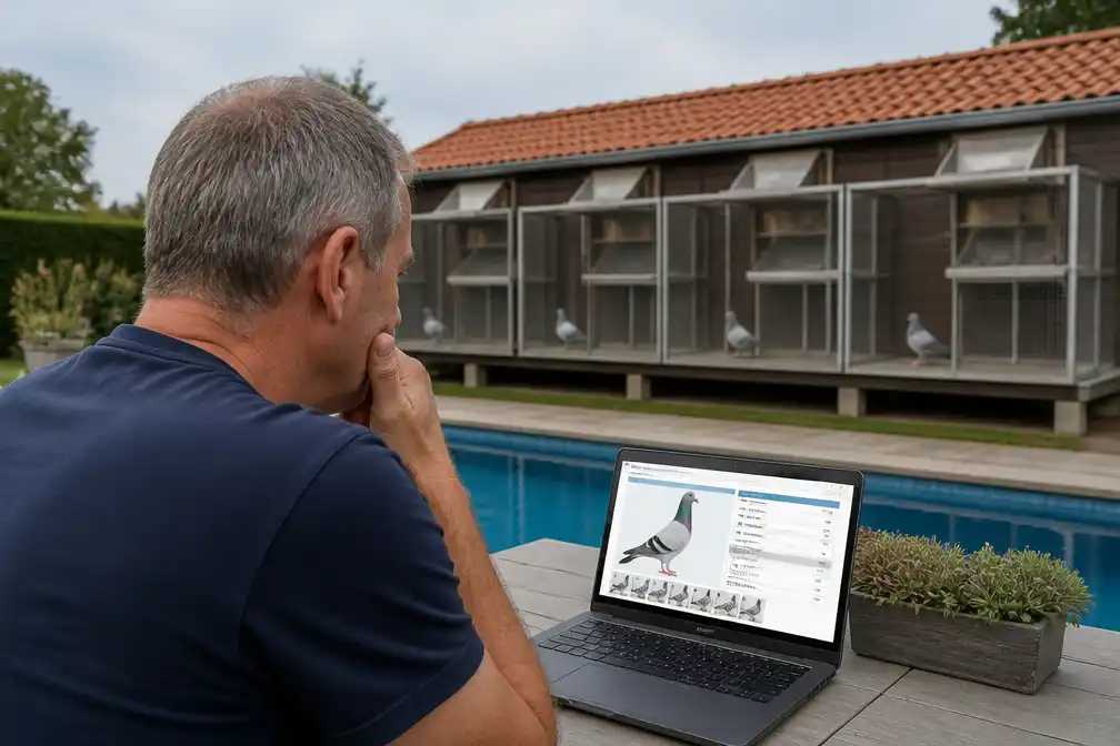 Duivenmelker Sven Fierens verkoopt al zijn prijsduiven en verhuist naar Thailand
