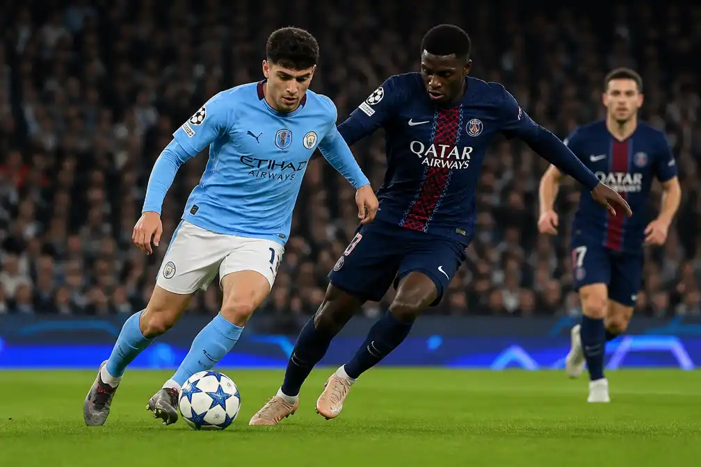 Manchester City tegen PSG zet flankaanvallers in Champions League centraal