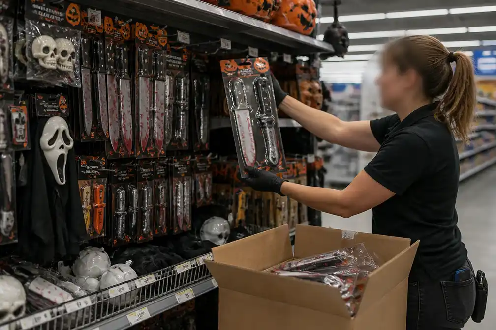 Poolse winkels halen nepmesjes en Halloween-artikelen weg na steekpartijen op scholen