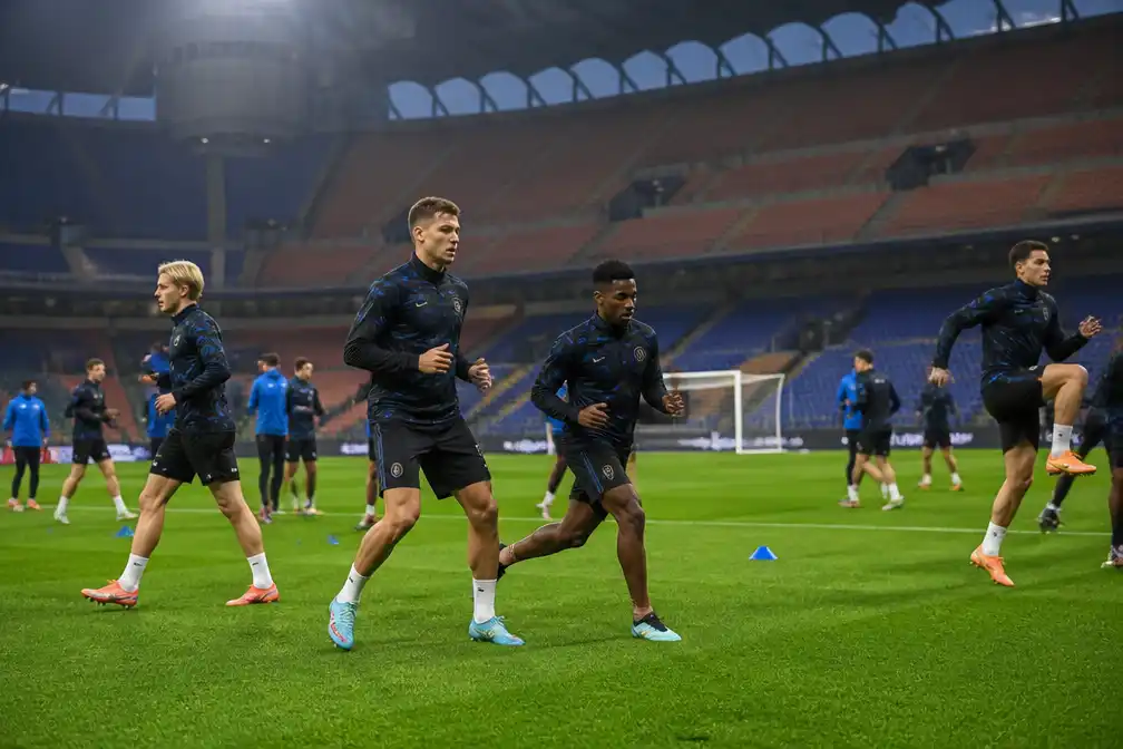 Club Brugge aangekomen op San Siro voor Champions League-duel met Inter